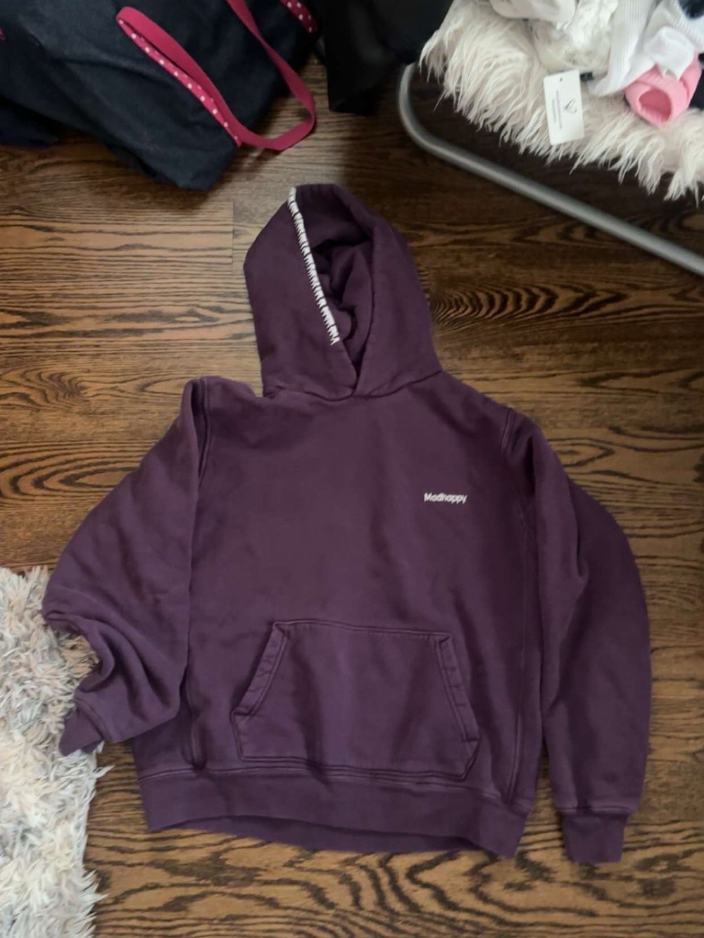 Madhappy Plum Fleece Hoodie